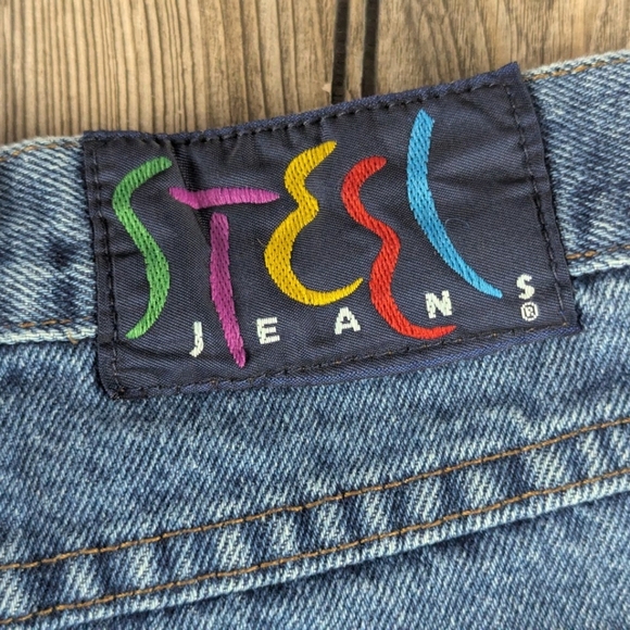 Steel Jeans Vintage Size T8 With Some Light Wear To The Bottom Seat - Picture 3 of 10